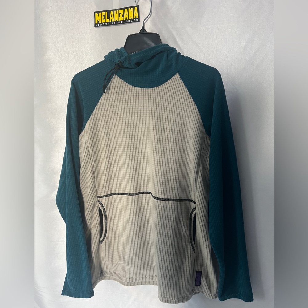 Brand New Melanzana Women’s Micro Grid Hoodie - Picture 2 of 9